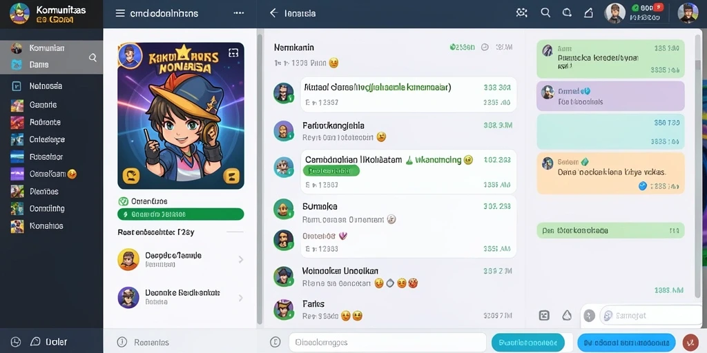 Gameplay yang seru dengan berbagai tantangan.