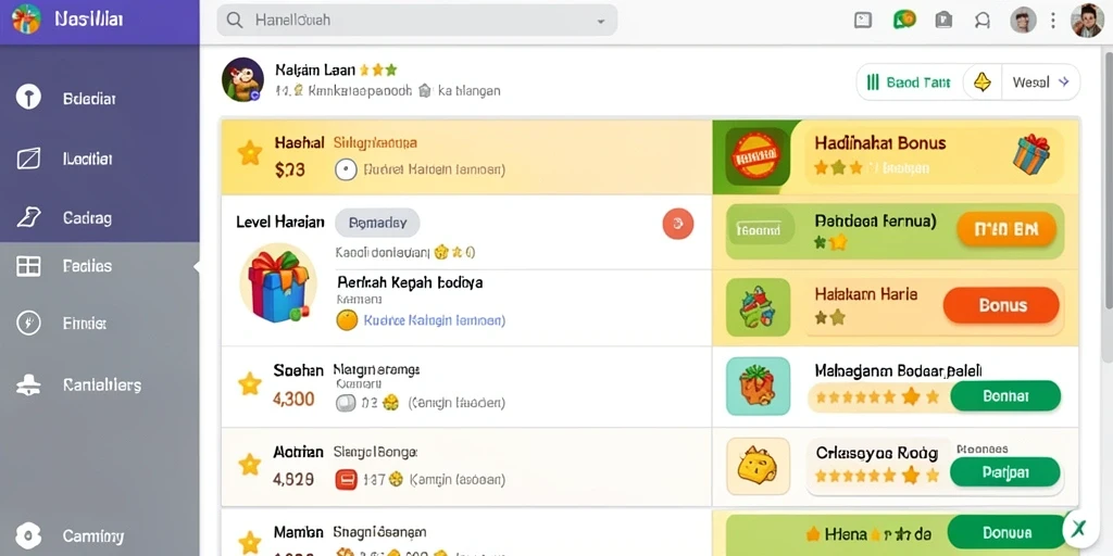 Fitur bonus yang menguntungkan dan menyenangkan.